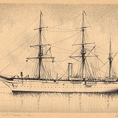 1861 - Trasporto 'Conte di Cavour'